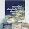 Designart - Bible Quote Ephesians 3:20 - Cottage Premium Canvas Wall Art